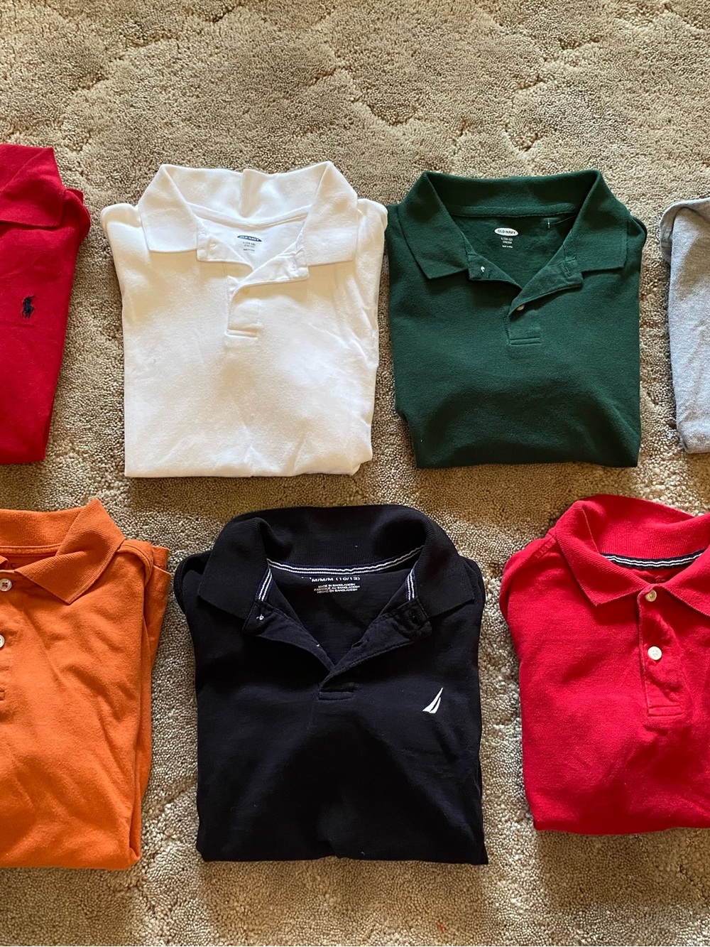 Boys 10/12 Polo Shirts